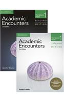 Academic Encounters Level 1 2-Book Set (R&W Student's Book with WSI, L&S Student's Book with Integrated Digital Learning)