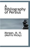 A Bibliography of Persius
