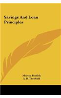 Savings and Loan Principles