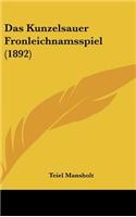 Kunzelsauer Fronleichnamsspiel (1892)