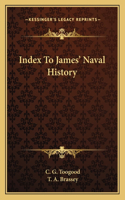 Index To James' Naval History