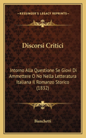 Discorsi Critici