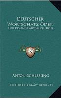 Deutscher Wortschatz Oder