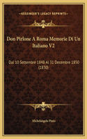 Don Pirlone A Roma Memorie Di Un Italiano V2