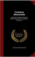 Cockayne Memoranda