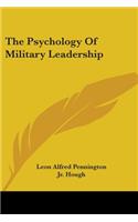 The Psychology Of Military Leadership