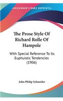 Prose Style Of Richard Rolle Of Hampole