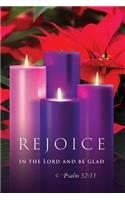 Rejoice Advent Sunday 3 Bulletin 2015 (Pkg of 50)