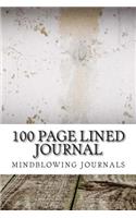 100 Page Lined Journal