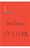 Let's Learn Learn Bosnian