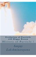 Evolution of Particle till Higgs Boson