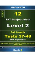 Book D L-2 Tests 37-48