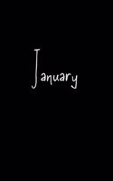 January calendar planner 2020 Self-Exploration