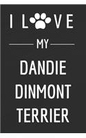 I love my Dandie Dinmont Terrier