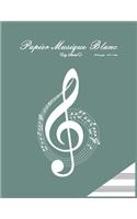 papier musique blanc