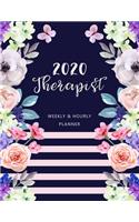 2020 Therapist Weekly Hourly Planner