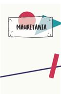 Mauritania: Ruled Travel Diary Notebook or Journey Journal - Lined Trip Pocketbook for Men and Women with Lines