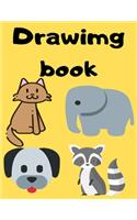 drawing book: drawing book for kids 120 white paper for drawing you can draw anything- boys, girls, teens, kids, kindergarten, byby, women: Extra large size (8.5"