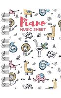 Piano Music Sheet