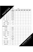 Matthew D. Publishing Yahtzee Score Sheet