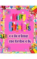 Merry Christmas coloring notebook: 100 Coloring Pages: Minions Christmas Coloring Book, Christmas Gift, For Kids, Crafts for Children, Coloring Pictures, ... Pictures, Unlined, Unoffi