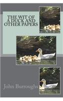 The Wit of a Duck and Other Papers