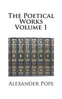 The Poetical Works Volume 1