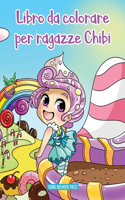 Libro da colorare per ragazze Chibi: Libro Anime da colorare per bambini di 6-8, 9-12 anni(Album Da Colorare Per Bambini)