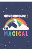 Microbiologists Are Magical Journal Notebook: Blank Lined Ruled for Writing 6x9 120 Pages