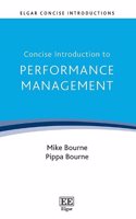 Concise Introduction to Performance Management (Elgar Concise Introductions)
