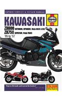 Kawasaki ZX600 and 750 Fours (85-97) Service and Repair Manual