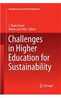 Challenges in Higher Education for Sustainability