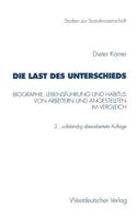 Die Last des Unterschieds