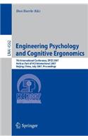 Engineering Psychology and Cognitive Ergonomics