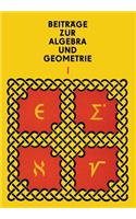 Beiträge Zur Algebra Und Geometrie 1