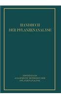Allgemeine Methoden Der Pflanzenanalyse