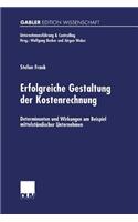 Erfolgreiche Gestaltung Der Kostenrechnung