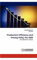 Production Efficiency and Pricing Policy for Milk