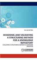 Designing and Validating a Structuring Method for a Knowledge Repository