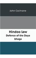 Hindoo Law Defence of the Daya Bhaga