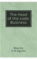 Code head. Business