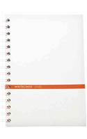 Whitelines A5 Lined Notebook: (English)