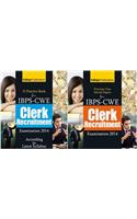 IBPS Clerk Previous Year Solved Paper + 15 Practice Paper (Combo) "Set of 2 Books"