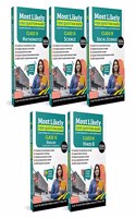 Oswal-Gurukul Most Likely CBSE Question Bank Class 9 Bundles (Set of 5) : Maths, Science, Social Science, English & Hindi-B for Exam 2024