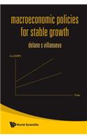 Macroeconomic Policies For Stable Growth