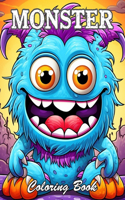 Monster Coloring Book for Adults