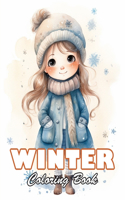 Winter Coloring Book for Kids