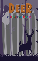 Deer Coloring Book: An Deer Coloring Book For Adults with 30 unique beautiful coloring pages for stress relieving and relaxation