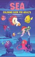 Sea Coloring Book For Adults
