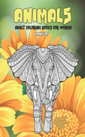 Adult Coloring Books for Women Mandelas - Animals